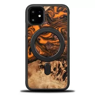 Etui i futerały do telefonów - Etui Bewood Unique na iPhone 11 - Orange z MagSafe - miniaturka - grafika 1