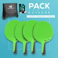 Tenis stołowy - Zestaw rakietek do tenisa stołowego na zewnątrz Family pack - miniaturka - grafika 1