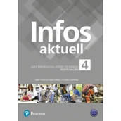 Filologia i językoznawstwo - Pearson Infos aktuell 4 Język niemiecki Zeszyt ćwiczeń + kod eDesk - miniaturka - grafika 1