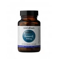 Witaminy i minerały dla sportowców - Viridian Ester C 550 mg (30 kapsułek) - miniaturka - grafika 1