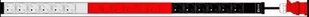 EMITER Net Listwa zasilająca pionowa 3-fazowa (3x16A), 18(3x6) gn.z bolcem, kabel 3mb, wtyk IEC309A/3x16A (skręcany) - Listwy zasilające - miniaturka - grafika 1