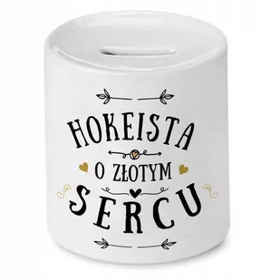 Dla Hokeisty Skarbonka na Urodziny Prezent z Nadrukiem ze Zdjęciem - Skarbonki - miniaturka - grafika 1