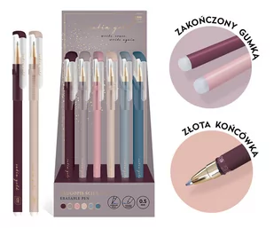 Długopis Wymazywalny Satin Gold 1 Sztuka Interdruk - Pióra kulkowe - miniaturka - grafika 1