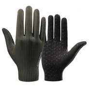 Rękawiczki rowerowe - Rękawiczki rowerowe Rockbros oddychające, pełne, rozmiar: S - zielone - miniaturka - grafika 1