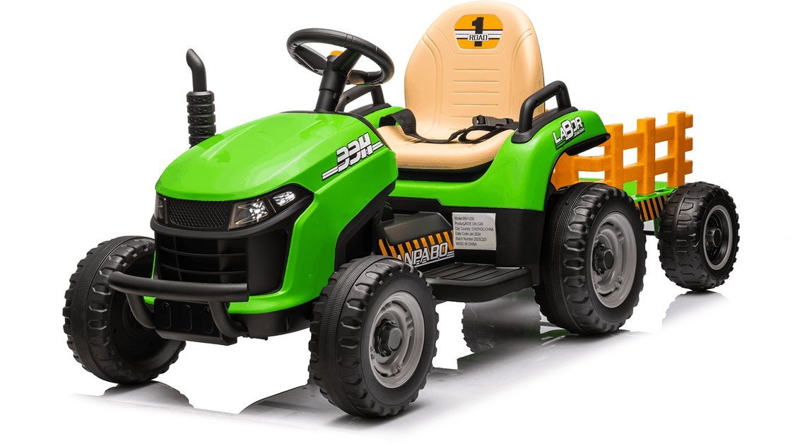 Tracer Kids Elec Traktor with trailer Hatis G/Y