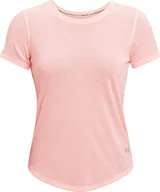 Koszulki i topy damskie - Under Armour Under Armour Streaker Run Short Sleeve 1361371-658 różowe XS - miniaturka - grafika 1