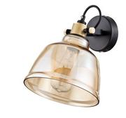 Lampy ścienne - Maytoni Kinkiet LAMPA ścienna IRVING T163-01-R  szklana OPRAWA regulowana loft bursztynowa Maytoni - miniaturka - grafika 1