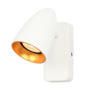 Lampy ścienne - Kinkiet Tino WL-36748-1-WH-GD - Italux - miniaturka - grafika 1
