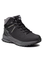 Buty zimowe męskie - Halti Trekkingi Hakon Mid Dx Trekking Shoe 054-2700 Czarny - miniaturka - grafika 1
