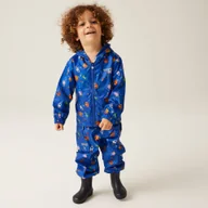 Kurtki i płaszcze dla chłopców - Regatta Dziecięca kurtka kieszonkowa Peppa Pack It Niebieski, Rozmiar: 116 cm - miniaturka - grafika 1