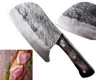 Noże kuchenne - Tasak Kuchenny 30cm z Ostrzem z Drewna i Uniwersalnym Zastosowaniem - miniaturka - grafika 1