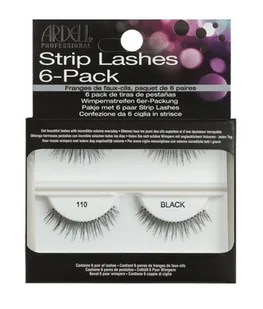 Ardell Strip Lashes 6-Pack Refill 6 par sztucznych rzęs 110 Black - Sztuczne rzęsy i akcesoria - miniaturka - grafika 2