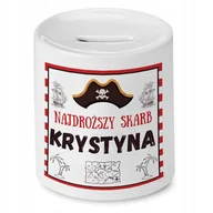 Skarbonki - Skarbonka 330 ml Dla Krystyny Córki Dziecka z Nadrukiem ze Zdjęciem - miniaturka - grafika 1