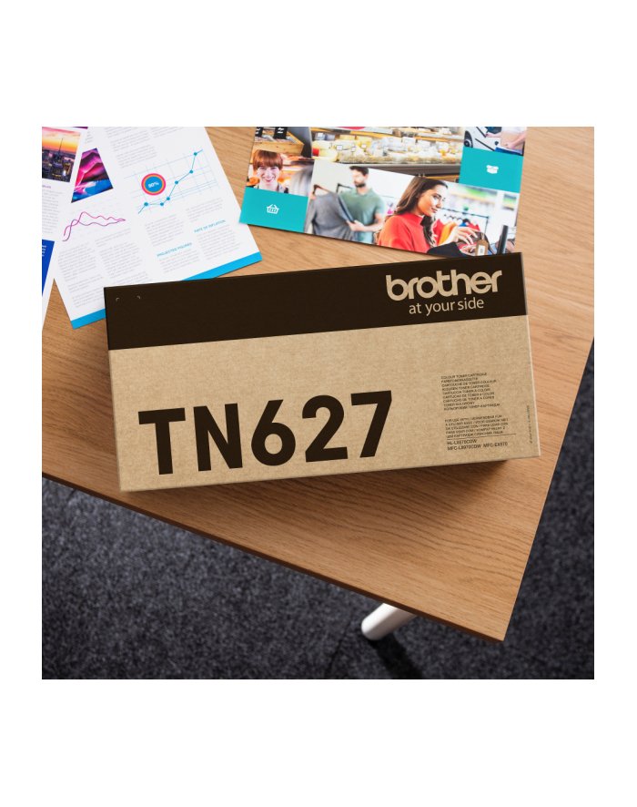 BROTHER TN-627BK UHY Black Toner Cartridge 10K TN627BK