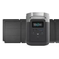 Inne akcesoria studyjne - Przenośna stacja zasilania EcoFlow Delta & 2 x Panel fotowoltaiczny 110W - miniaturka - grafika 1
