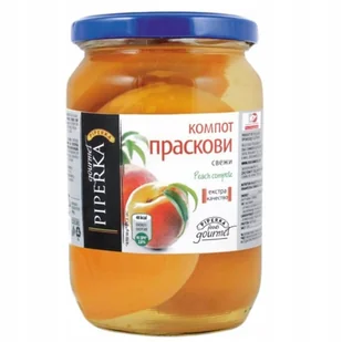 Kompot brzoskwiniowy tradycyjny Bułgarski - "Kompot Praskovi" - Soki i napoje niegazowane - miniaturka - grafika 1