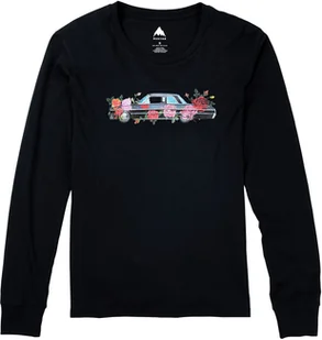 t-shirt damski BURTON TALENT SCOUT LS True Black - Koszulki i topy damskie - miniaturka - grafika 1