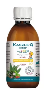 Kaszle-Q Syrop Dla Dzieci 300 ml - Przeziębienie i grypa - miniaturka - grafika 1