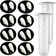 Nerki - 10x ZĘBY WAMPIRA 5 PAR KŁÓW RÓŻNE DŁUGOŚCI PRZEBRANIE HALLOWEEN WAMPIR - miniaturka - grafika 1