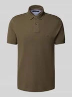 Koszulki męskie - Koszulka polo o kroju regular fit z mieszanki bawełny i elastanu - miniaturka - grafika 1