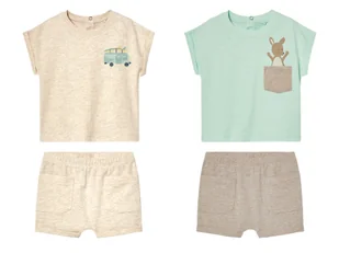 Lupilu Komplet niemowlęcy z biobawełny - Komplety dla niemowląt - miniaturka - grafika 1