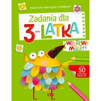 Wzorowy maluch Zadania dla 3-latka - Literatura popularno naukowa dla młodzieży - miniaturka - grafika 1