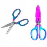 Nożyczki - TETIS NOŻYCZKI GUMOWY UCHWYT 13,5 CM BEZPIECZNE - miniaturka - grafika 1