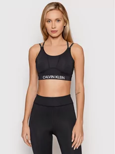 Calvin Klein Performance Biustonosz sportowy Wo 00GWF1K137 Czarny - Bielizna sportowa damska - miniaturka - grafika 1