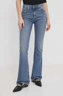 Spodnie damskie - Sisley jeansy damskie medium waist - miniaturka - grafika 1