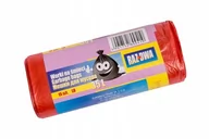 Worki na śmieci - Worki Na Śmieci 35L 15SZT Ldpe Grube Czerwone - miniaturka - grafika 1