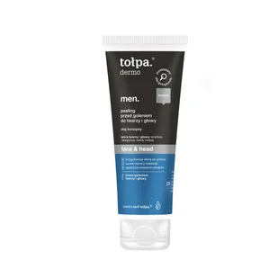 Tołpa dermo men face & head peeling przed goleniem do twarzy i głowy 100 ml - Kosmetyki do golenia - miniaturka - grafika 2