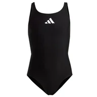 Stroje kąpielowe - Kostium kąpielowy adidas 3 Bars Sol ST Jr (kolor Czarny, rozmiar 164 cm) - miniaturka - grafika 1
