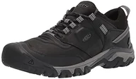 Buty trekkingowe męskie - KEEN Męskie buty trekkingowe Ridge Flex, Czarny magnes, 40.5 EU - miniaturka - grafika 1