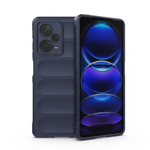 Magic Shield Case etui do Xiaomi Redmi Note 12 Pro+ elastyczny pancerny pokrowiec niebieskie - Etui i futerały do telefonów - miniaturka - grafika 1