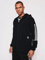 Kurtki męskie - Adidas Kurtka przejściowa Player 3-Stripes GL4799 Czarny Relaxed Fit - miniaturka - grafika 1