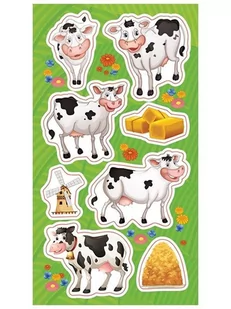 Naklejki Krówki - Zabawki kreatywne - miniaturka - grafika 2