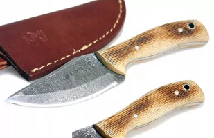 Nóż myśliwski taktyczny ręcznie wykonany BUSHCRAFT - Noże - miniaturka - grafika 1