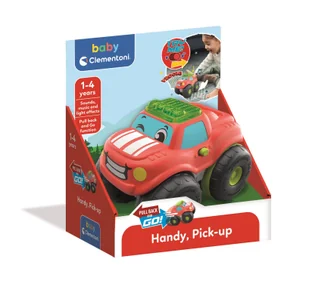 Samochodzik Pick-up światełka i dźwięki Clementoni - model lub pojazd - Samochody i pojazdy dla dzieci - miniaturka - grafika 1