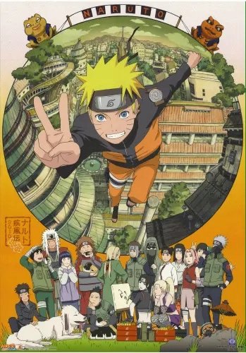 Plakat Anime Manga Naruto nrto_171 A1+ (custom)