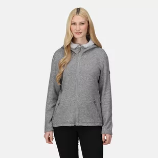 Regatta Damska Bluza z Kapturem i Suwakiem Avalynn Szary, Rozmiar: 36 - Bluzy damskie - miniaturka - grafika 1