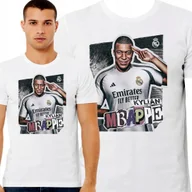 Koszulki męskie - KOSZULKA MĘSKA KYLIAN MBAPPE REAL MADRYT FRANCJA PREZENT BAWEŁNA XL 3365 - miniaturka - grafika 1