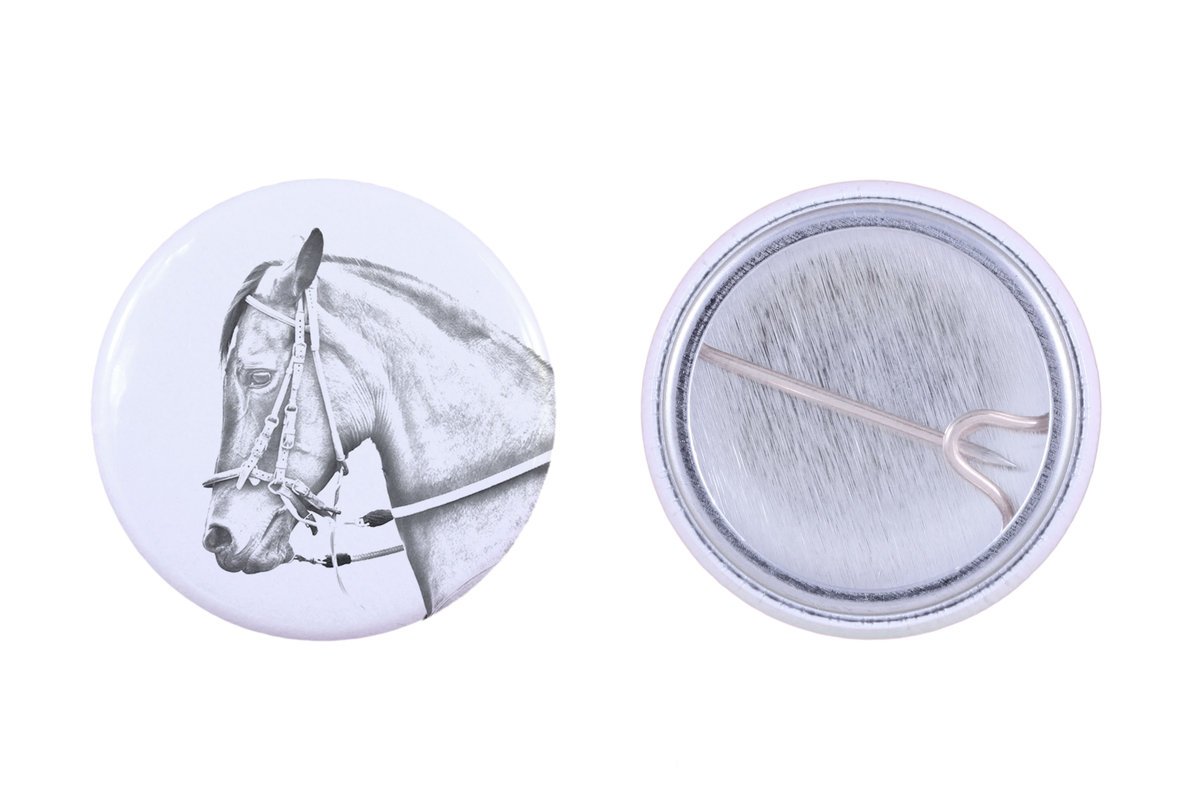 Paso Fino - ozdoba koszuli, przypinka do torby, idealny prezent z możliwościa dodanie swojej grafiki marki Art-Dog