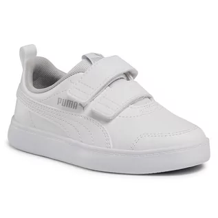 Hot Deal Eobuwie - Puma Sneakersy Courtflex v2 V Ps 371543 04 White/Gray Violet - grafika 1