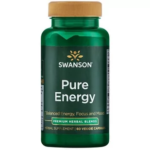 Swanson Pure Energy 60vcaps - Suplementy diety - miniaturka - grafika 1
