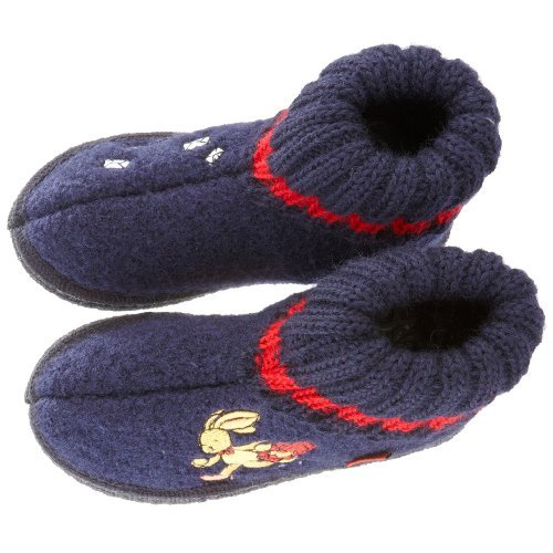 Felix, der Hase Tim 255599, kapcie dziecięce uniseks, niebieski - Niebieski ocean5-25 EU