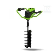 Wiertarki - Greenworks Wiertnica/świder do ziemi GD60EA 60V - miniaturka - grafika 1