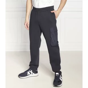 Armani Exchange Spodnie dresowe | Regular Fit - Dresy męskie - miniaturka - grafika 1