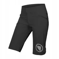 Spodenki rowerowe - Spodenki rowerowe damskie Endura Singletrack Lite Short Std black L - miniaturka - grafika 1