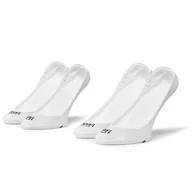 Skarpetki damskie - Vans Zestaw 2 par stopek dziecięcych Girly No Show VN0A33TIYB21 r.31.5-36 White/Black - miniaturka - grafika 1