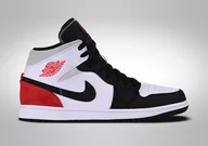 Koszykówka - Nike Air Jordan 1 Retro Mid Union Black Toe - miniaturka - grafika 1